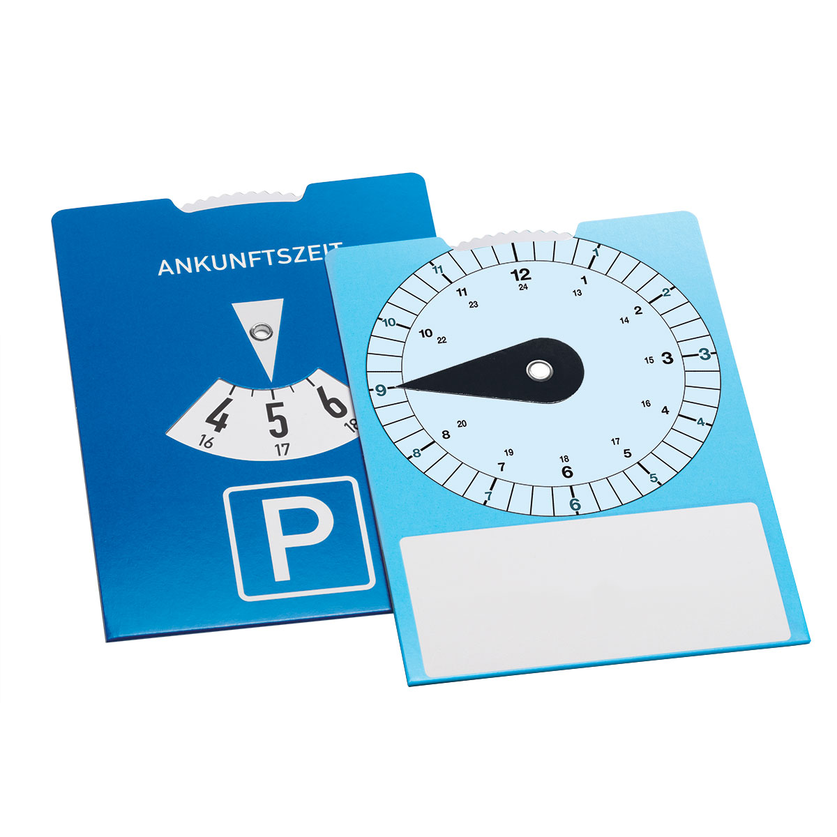 Cardboard parking disc "Commuter