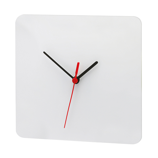 Wanduhr, quadratisch