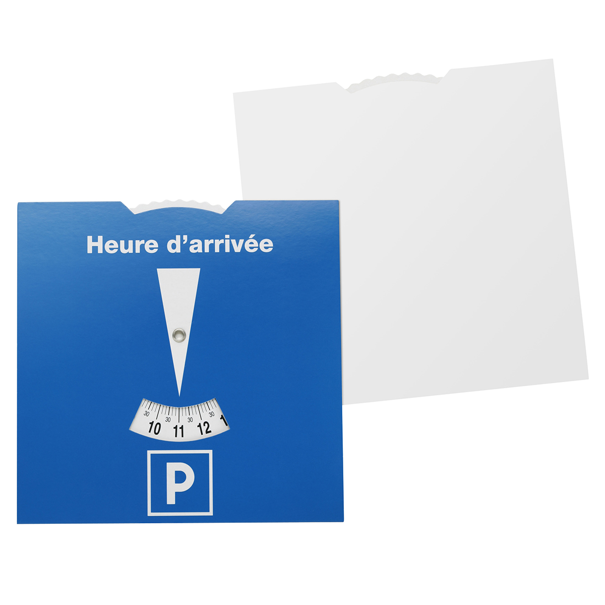 Cardboard parking disc