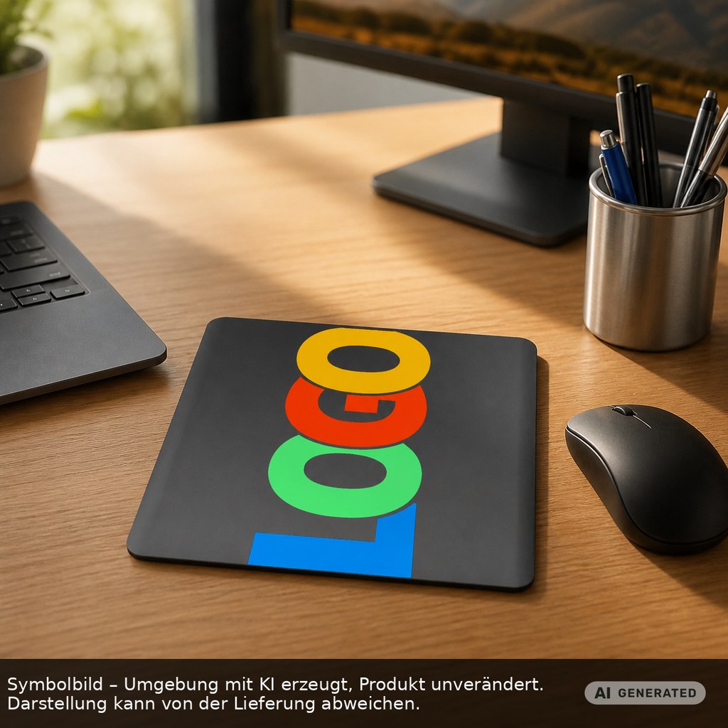 Mouse-Pad "Alpha" als Werbeartikel mit Logo bedrucken