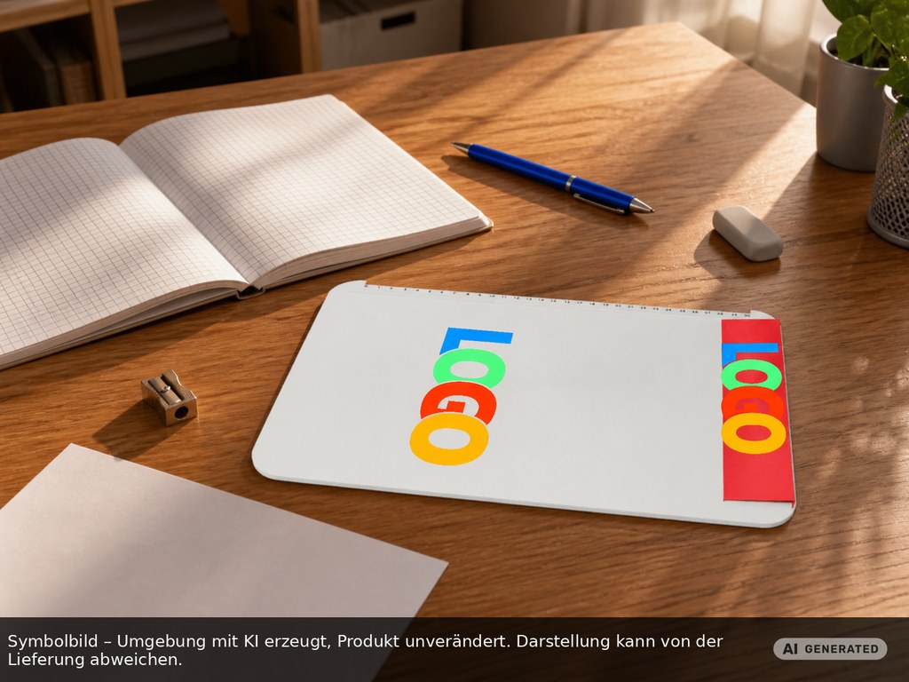 Klemmbrett DIN A4 "Alpha" als Werbeartikel mit Logo bedrucken
