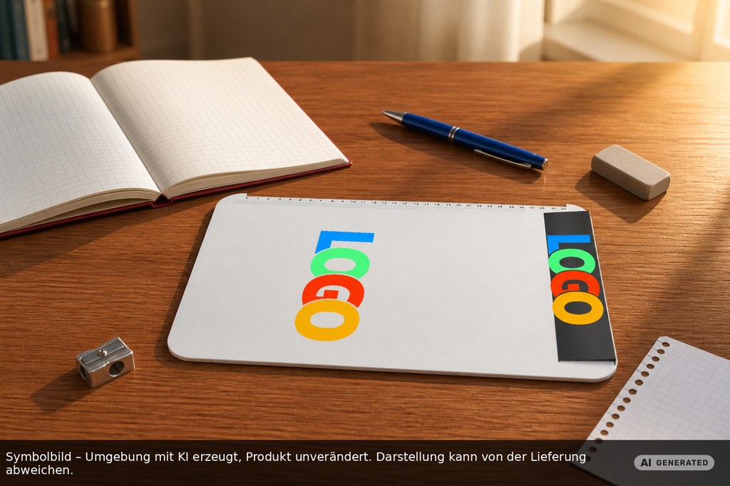 Klemmbrett DIN A4 "Alpha" als Werbeartikel mit Logo bedrucken