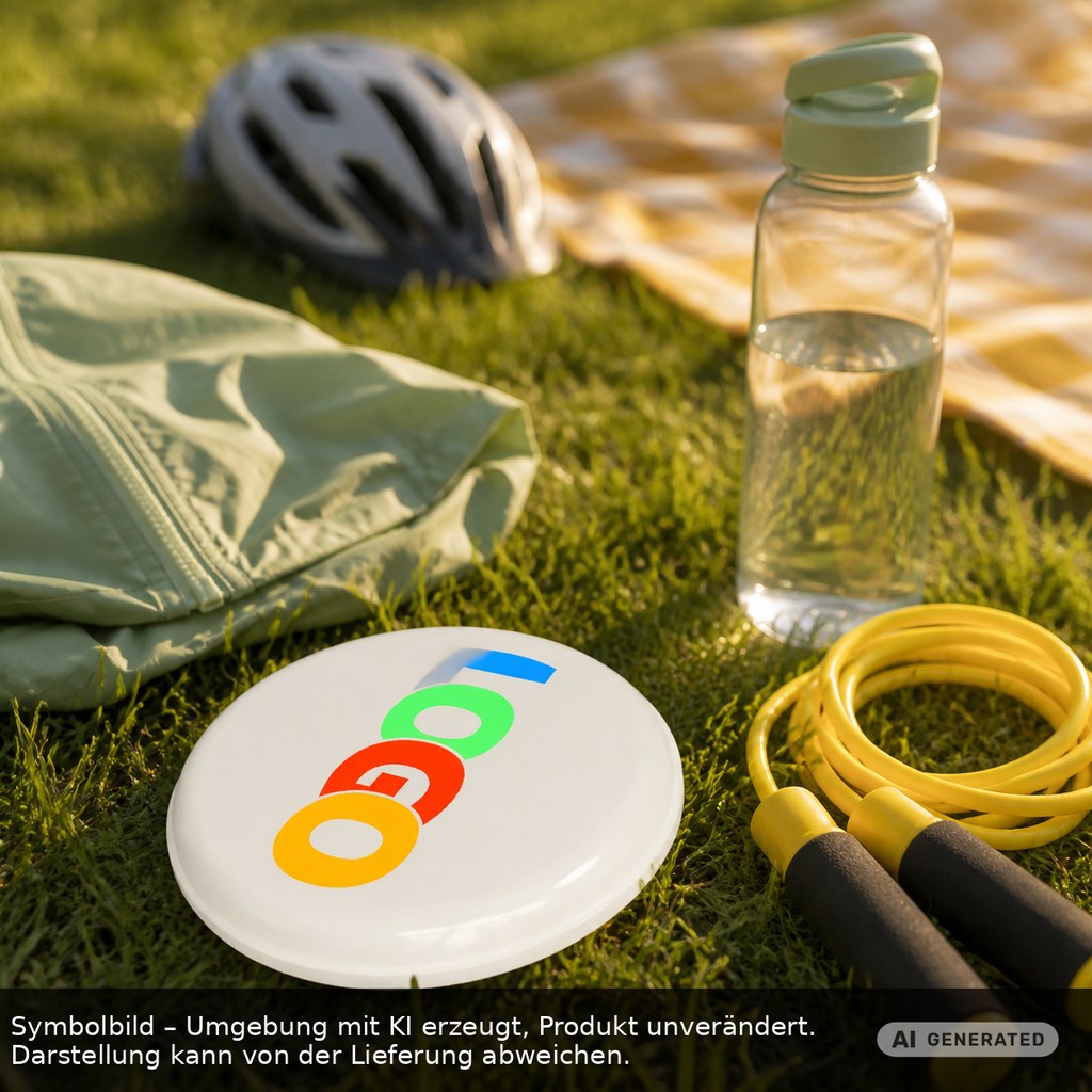 Frisbee "Jupiter", stackable printed as promotional items with logo