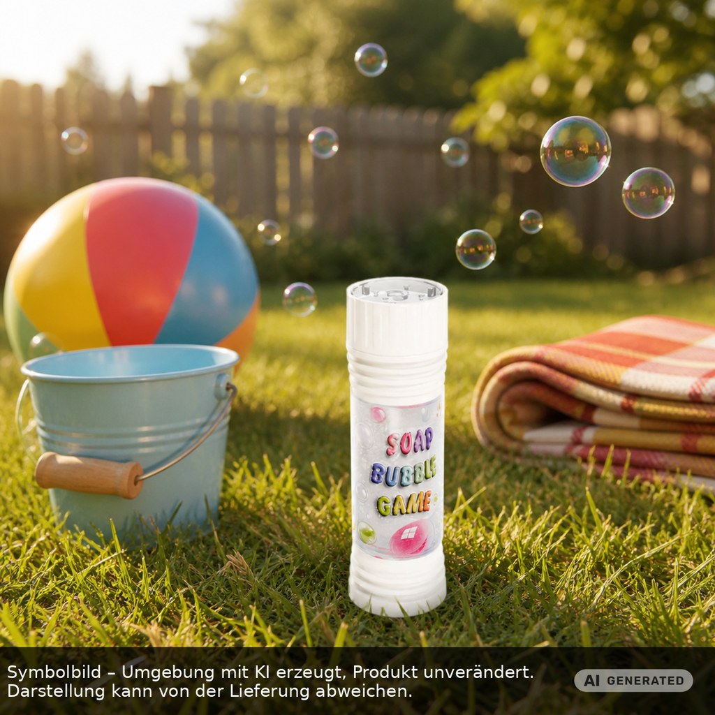 Soap bubble printed as promotional items with logo