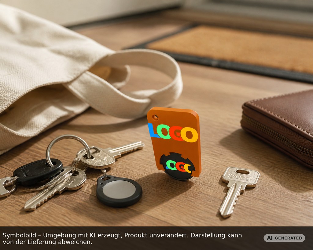 Chiphalter mit 1€-Chip "Beta" als Werbeartikel mit Logo bedrucken