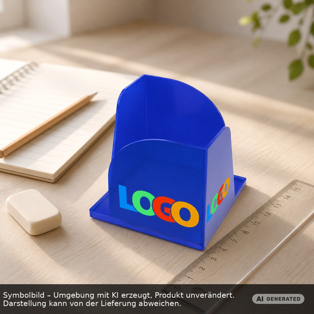 Zettelbox "Gamma" als Werbeartikel mit Logo bedrucken