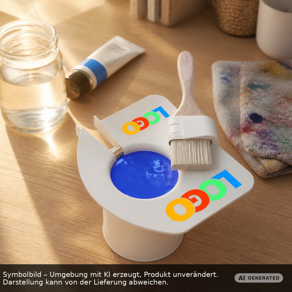 Drip Protection Brush Holder printed as promotional items with logo