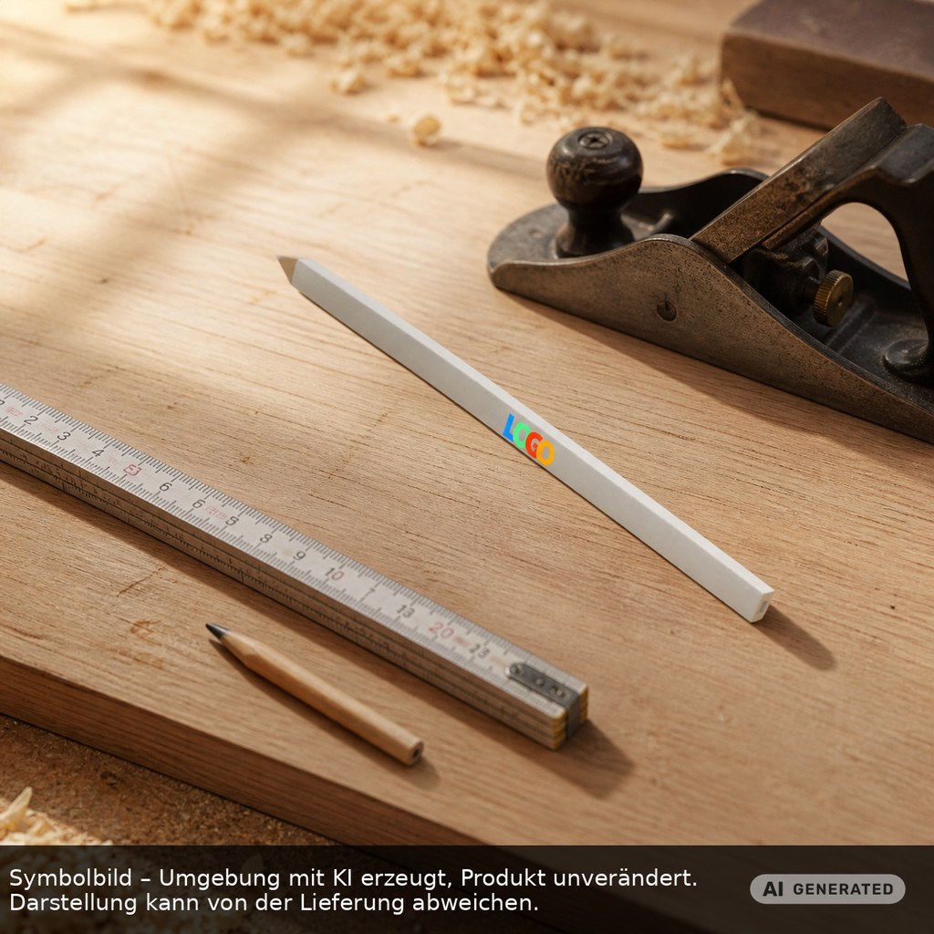 Carpenter's pencil printed as promotional items with logo
