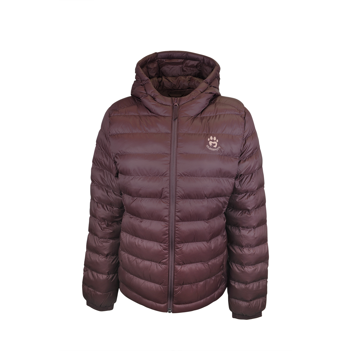 Quilted jacket for women Primeline, Blackberry printed as promotional items with logo