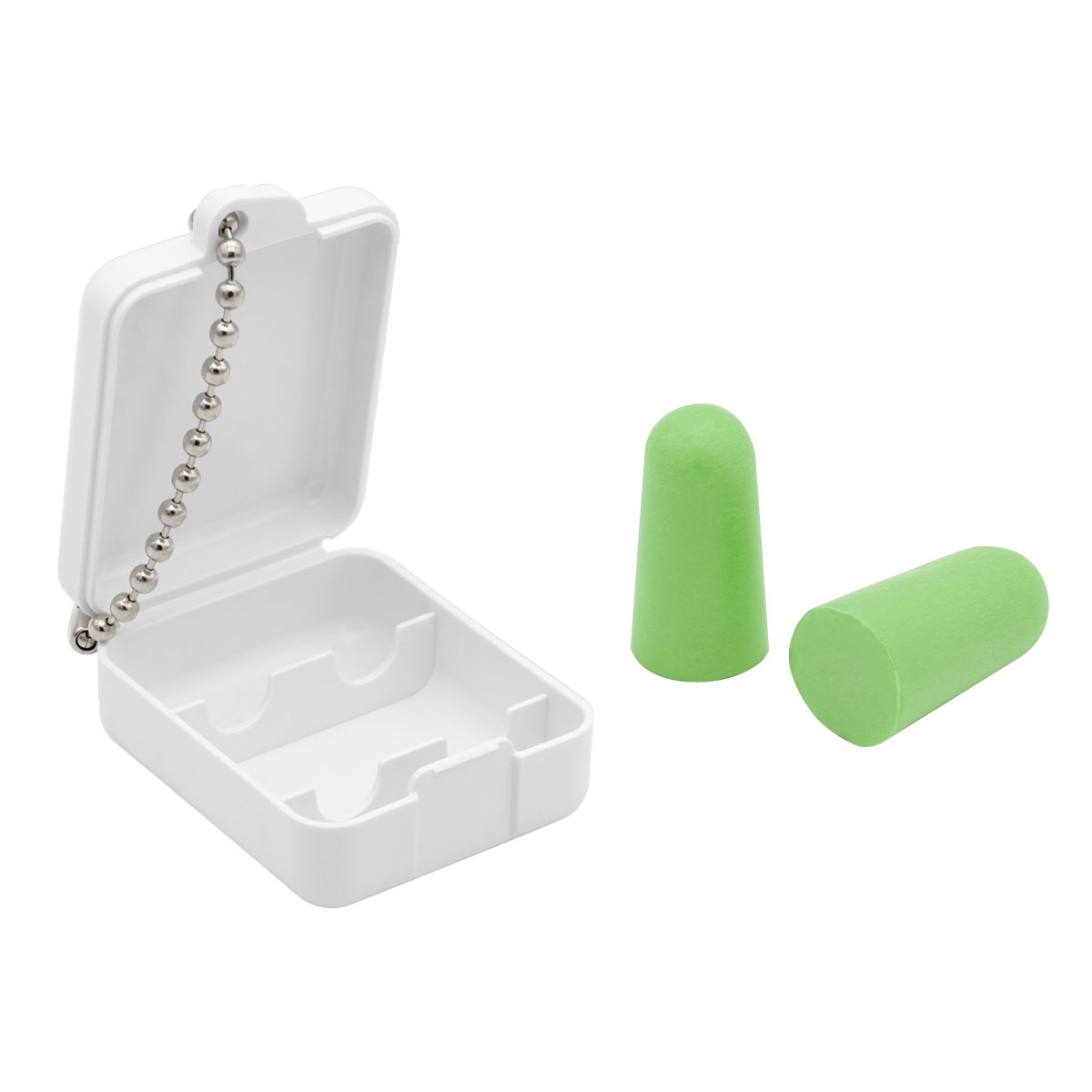Easyplug en FlatCase Standard impreso como artículos promocionales con logo