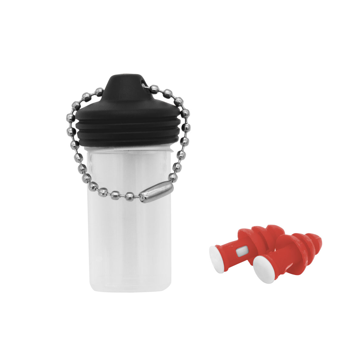SaveRave MR10 Sport in transparenter Dose als Werbeartikel mit Logo bedrucken