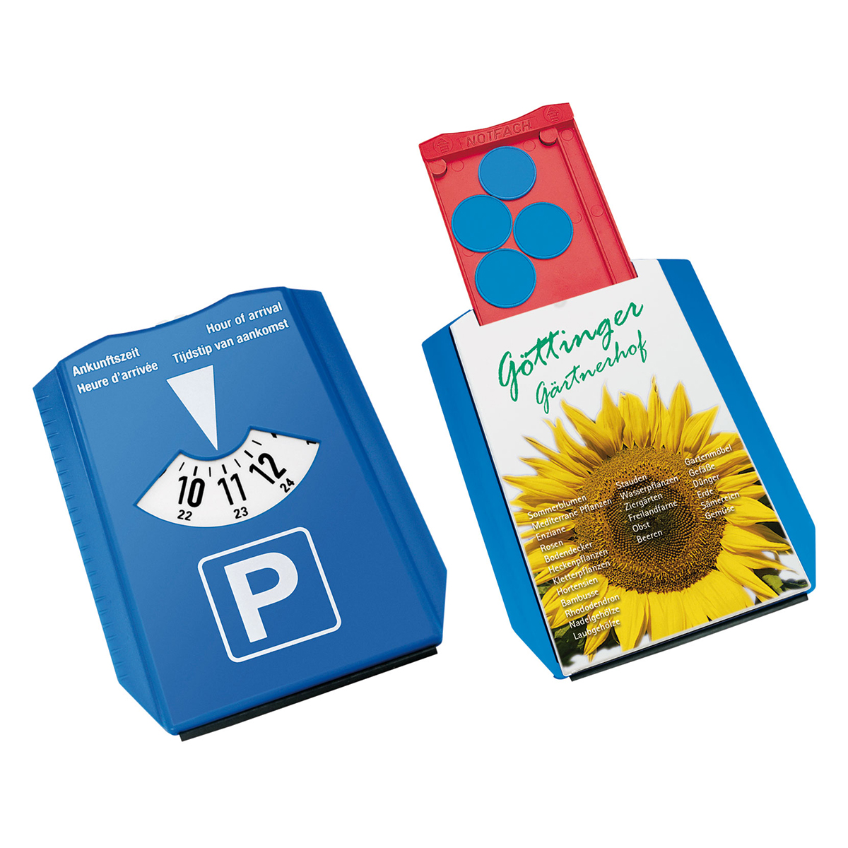 Beta Quartet" parking disc